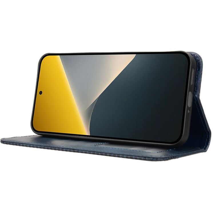 Чохол-книжка Deexe Retro Style для Xiaomi Poco X8 - Blue: фото 6 з 18