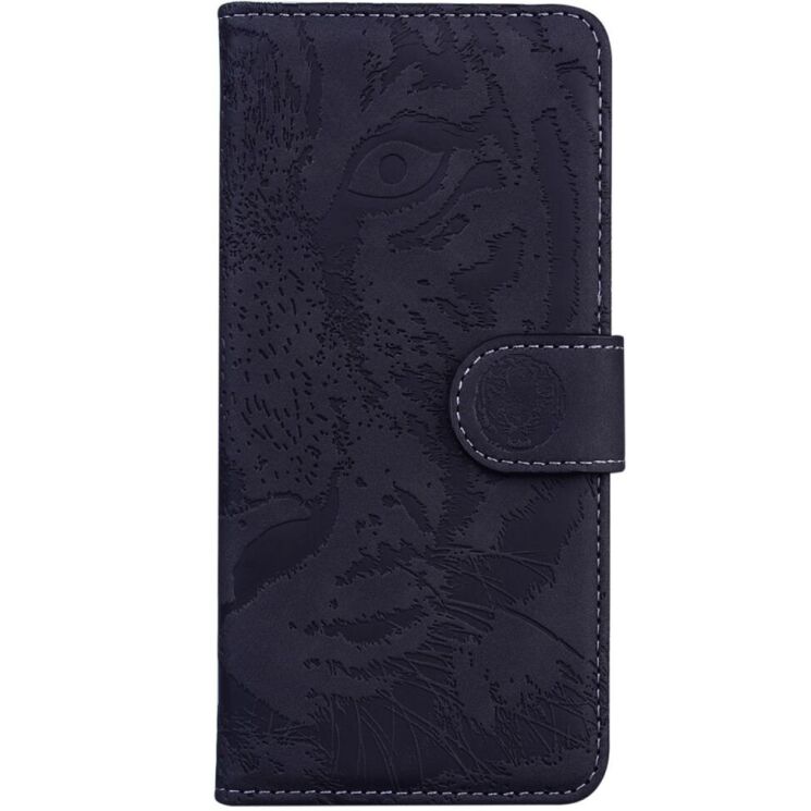 Чехол-книжка Deexe Tiger для Motorola Moto G85 - Black: фото 5 из 7