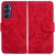 Чехол-книжка Deexe Tiger для Samsung Galaxy M35 (M356) - Red: фото 1 из 7