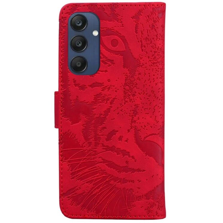 Чехол-книжка Deexe Tiger для Samsung Galaxy M35 (M356) - Red: фото 6 из 7