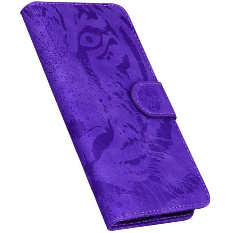 Чехол-книжка Deexe Tiger для Xiaomi Redmi 14C / Redmi A4 5G / Poco C75 - Purple: фото 4 из 7