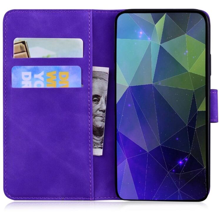 Чехол-книжка Deexe Tiger для Xiaomi Redmi 14C / Redmi A4 5G / Poco C75 - Purple: фото 6 из 7