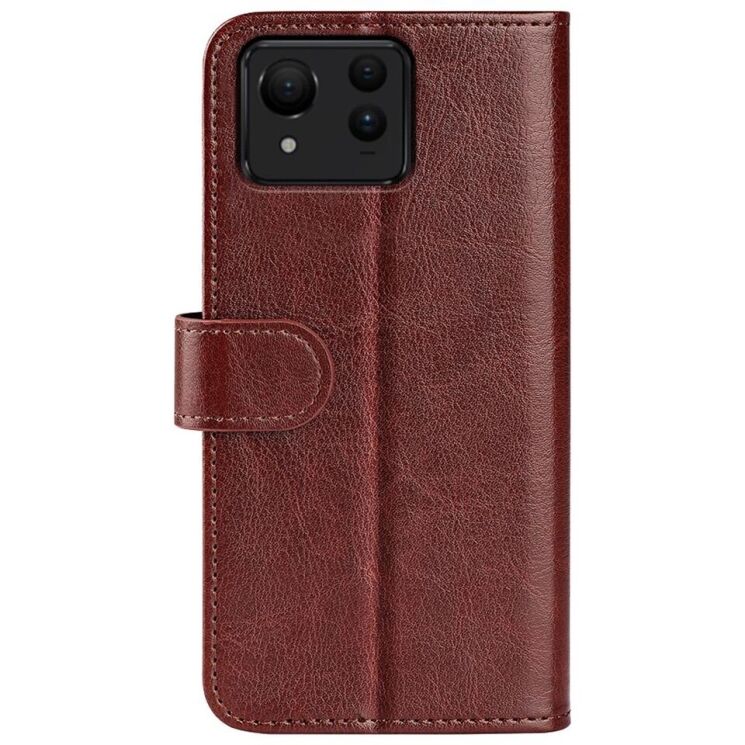 Чехол-книжка Deexe Wallet Style для ASUS Zenfone 11 Ultra - Brown: фото 5 из 7