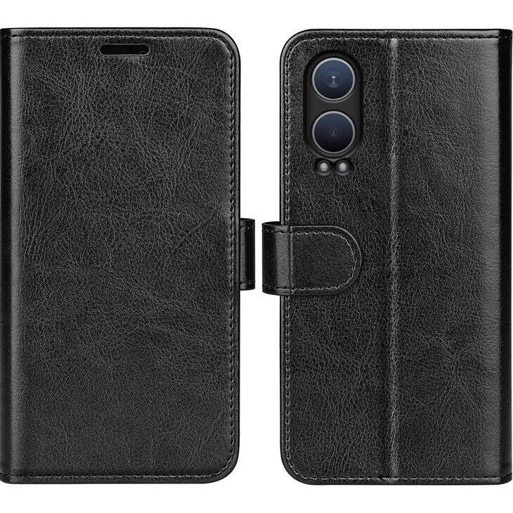Чехол-книжка Deexe Wallet Style для OnePlus Nord CE 4 Lite - Black: фото 1 из 7