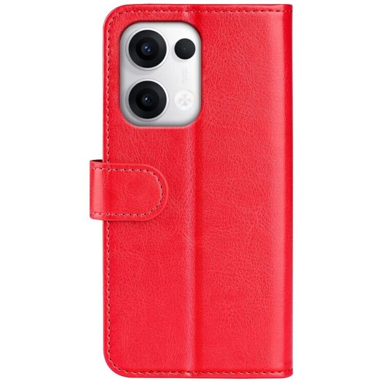 Чехол-книжка Deexe Wallet Style для OPPO Reno 13 5G - Red: фото 5 из 7
