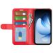 Чехол-книжка Deexe Wallet Style для OPPO Reno 13 5G - Red (376520R). Фото 2 из 7