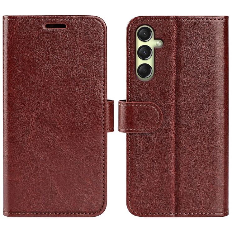 Чохол-книжка Deexe Wallet Style для Samsung Galaxy A16 (A165) - Brown: фото 1 з 10