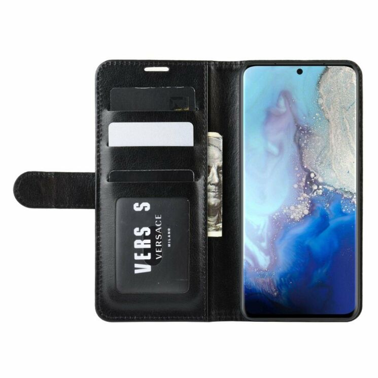 Чехол-книжка Deexe Wallet Style для Samsung Galaxy S20 (G980) - Black: фото 5 из 8
