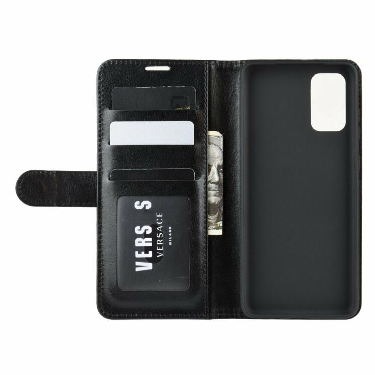 Чехол-книжка Deexe Wallet Style для Samsung Galaxy S20 (G980) - Black: фото 4 из 8