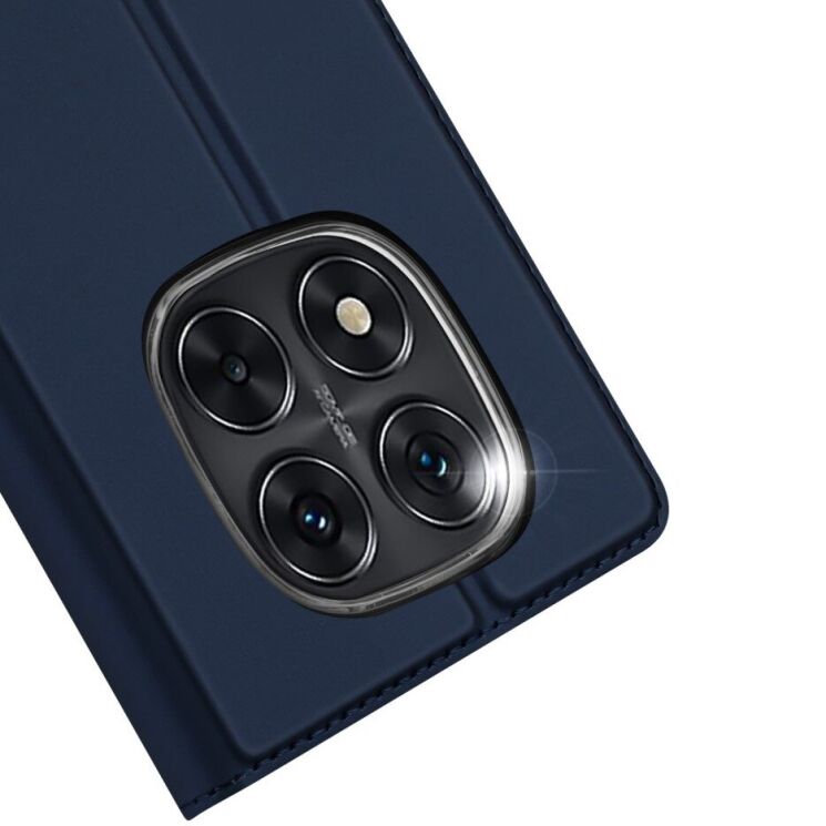 Чехол-книжка DUX DUCIS Skin Pro для Xiaomi Redmi Note 14 Pro 5G / Poco X7 - Blue: фото 2 из 9