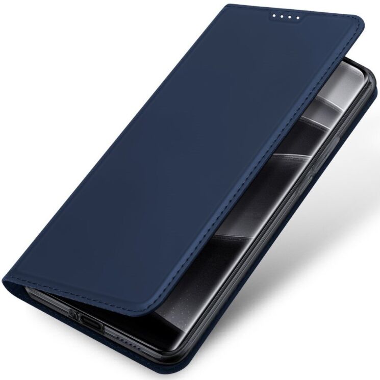 Чехол-книжка DUX DUCIS Skin Pro для Xiaomi Redmi Note 14 Pro 5G / Poco X7 - Blue: фото 3 из 9