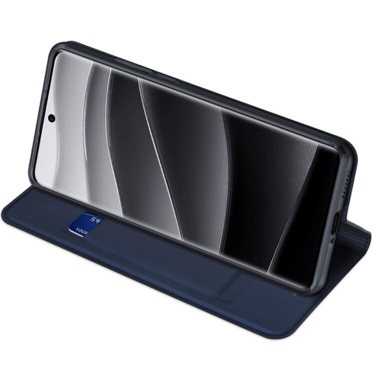 Чехол-книжка DUX DUCIS Skin Pro для Xiaomi Redmi Note 14 Pro 5G / Poco X7 - Blue: фото 4 из 9