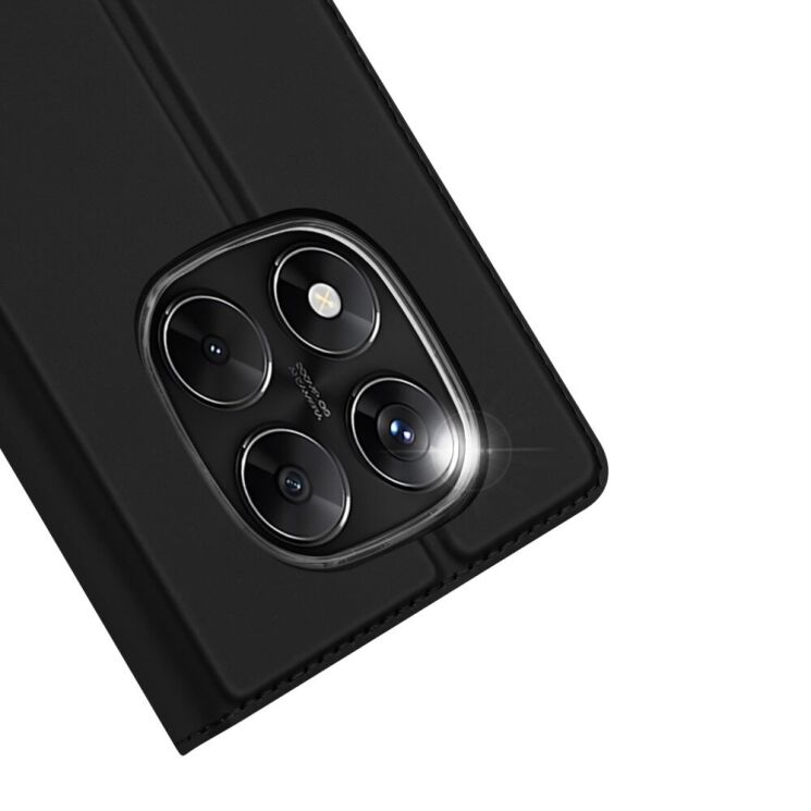 Чехол-книжка DUX DUCIS Skin Pro для Xiaomi Redmi Note 14 Pro - Black: фото 3 из 9