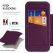 Чохол-книжка DUX DUCIS Skin X Pro Magnetic для iPhone 18 Pro - Dark Cherry (423637WR). Фото 12 з 13