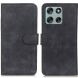 Чохол-книжка KHAZNEH Retro Wallet для Motorola Moto G56 - Black (383127B). Фото 1 з 7