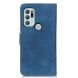 Чехол-книжка KHAZNEH Retro Wallet для Motorola Moto G60s - Blue (291402L). Фото 3 из 8