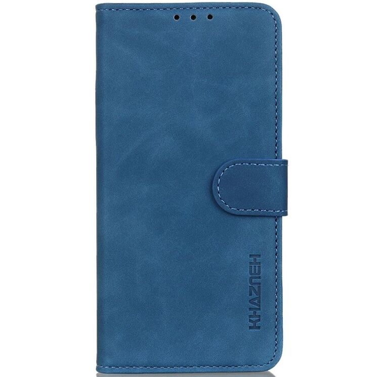Чехол-книжка KHAZNEH Retro Wallet для Samsung Galaxy A36 (A366) - Blue: фото 4 из 8