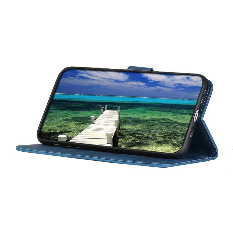 Чехол-книжка KHAZNEH Retro Wallet для Samsung Galaxy A36 (A366) - Blue: фото 2 из 8