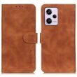Чехол-книжка KHAZNEH Retro Wallet для Xiaomi Redmi Note 12 Pro 5G / Poco X5 Pro - Brown (311904Z)