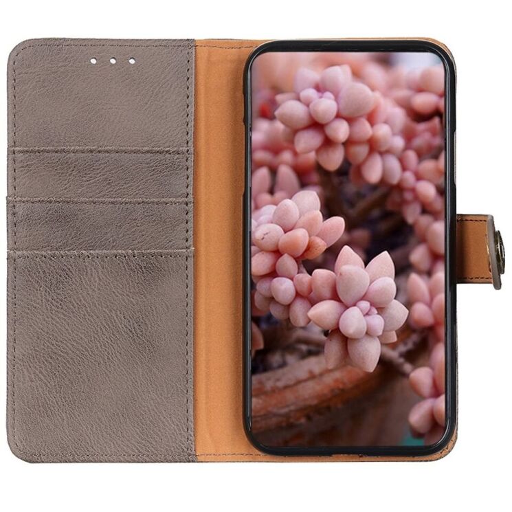 Чохол-книжка KHAZNEH Wallet Cover для Motorola Moto G15 / Moto G05 - Khaki: фото 2 з 7