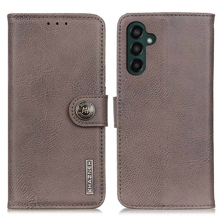 Чохол-книжка KHAZNEH Wallet Cover для Samsung Galaxy A25 (A256) - Khaki: фото 1 з 7