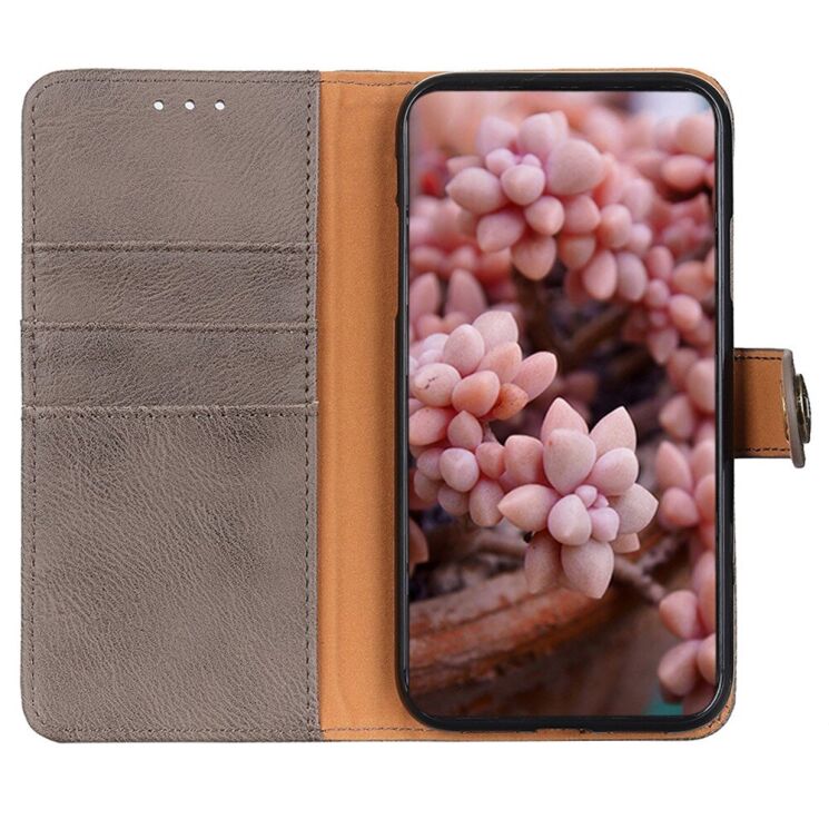 Чохол-книжка KHAZNEH Wallet Cover для Samsung Galaxy A25 (A256) - Khaki: фото 2 з 7
