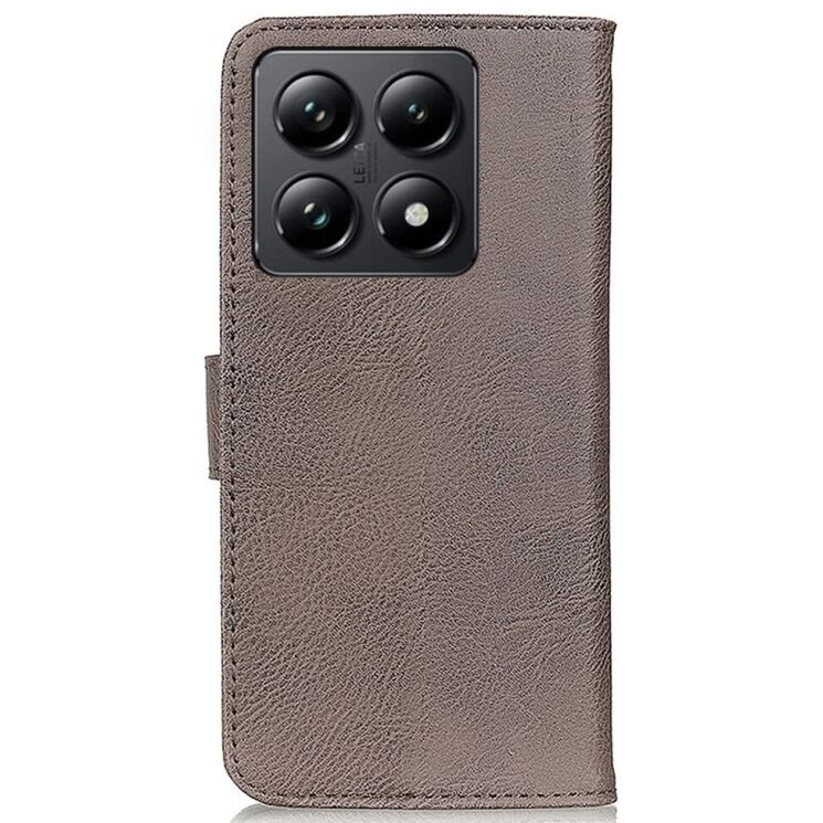 Чохол-книжка KHAZNEH Wallet Cover для Xiaomi 14T - Khaki: фото 6 з 8