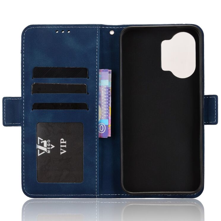 Чохол-книжка з кишеньками Deexe Wallet Stand для Xiaomi Poco X8 Pro Max - Blue: фото 4 з 17