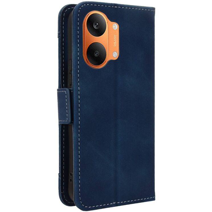 Чохол-книжка з кишеньками Deexe Wallet Stand для Xiaomi Poco X8 Pro Max - Blue: фото 7 з 17