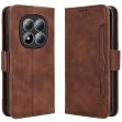 Чохол-книжка з кишеньками Deexe Wallet Stand для Xiaomi Redmi Note 15 Pro 5G - Brown (405012Z)