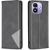 Чехол-книжка с карманами UniCase Geometric Pattern для Xiaomi Redmi Note 17 Pro - Black: фото 1 из 9