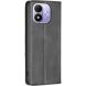 Чехол-книжка с карманами UniCase Geometric Pattern для Xiaomi Redmi Note 17 Pro - Black (429504B). Фото 3 из 9