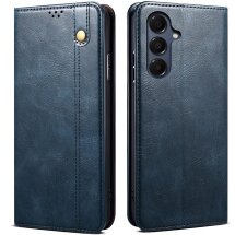Чехол-книжка с карманами UniCase Leather Wallet для Samsung Galaxy S26 Plus (S947) - Blue: фото 1 из 8