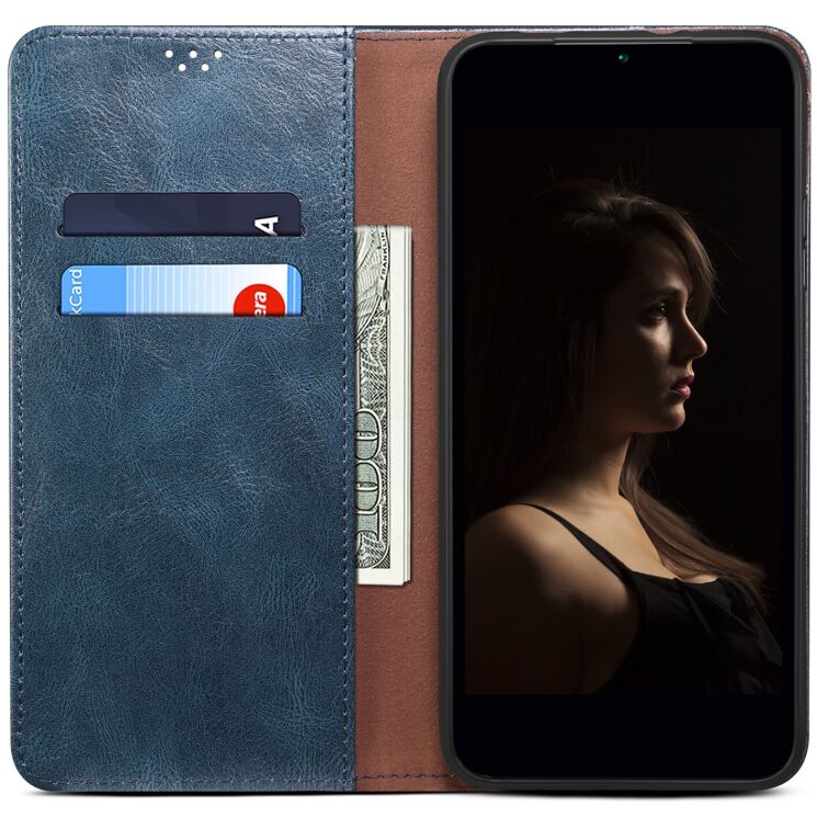 Чехол-книжка с карманами UniCase Leather Wallet для Samsung Galaxy S26 Plus (S947) - Blue (407021L) Чехол-книжка с карманами UniCase Leather Wallet для Samsung Galaxy S26 Plus (S947) - Blue: фото 2 из 8