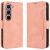 Чехол-книжка с кармашками Deexe Wallet Stand для Infinix Hot 70 Pro - Pink: фото 1 из 15