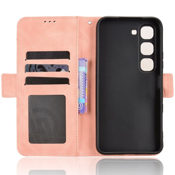 Чохол-книжка з кишеньками Deexe Wallet Stand для Infinix Hot 70 Pro - Pink (331102P) Чохол-книжка з кишеньками Deexe Wallet Stand для Infinix Hot 70 Pro - Pink: фото 4 з 15