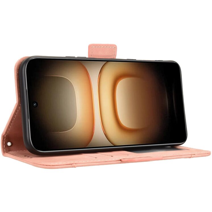 Чохол-книжка з кишеньками Deexe Wallet Stand для Infinix Hot 70 Pro - Pink (331102P) Чохол-книжка з кишеньками Deexe Wallet Stand для Infinix Hot 70 Pro - Pink: фото 6 з 15