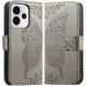 Чехол-книжка с рисунком UniCase Butterfly Pattern для OPPO Reno 15 F/FS - Grey (405840H). Фото 1 из 8