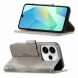 Чехол-книжка с рисунком UniCase Butterfly Pattern для OPPO Reno 15 F/FS - Grey (405840H). Фото 2 из 8