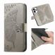 Чехол-книжка с рисунком UniCase Butterfly Pattern для OPPO Reno 15 F/FS - Grey (405840H). Фото 3 из 8