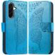 Чехол-книжка с рисунком UniCase Butterfly Pattern для Samsung Galaxy A27 (A276) - Blue (408671L). Фото 5 из 8
