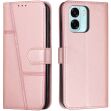 Чехол-книжка с застежкой UniCase Jet Cover для OPPO A6x / A6k / A6s / A6 - Rose Gold (406532RG)