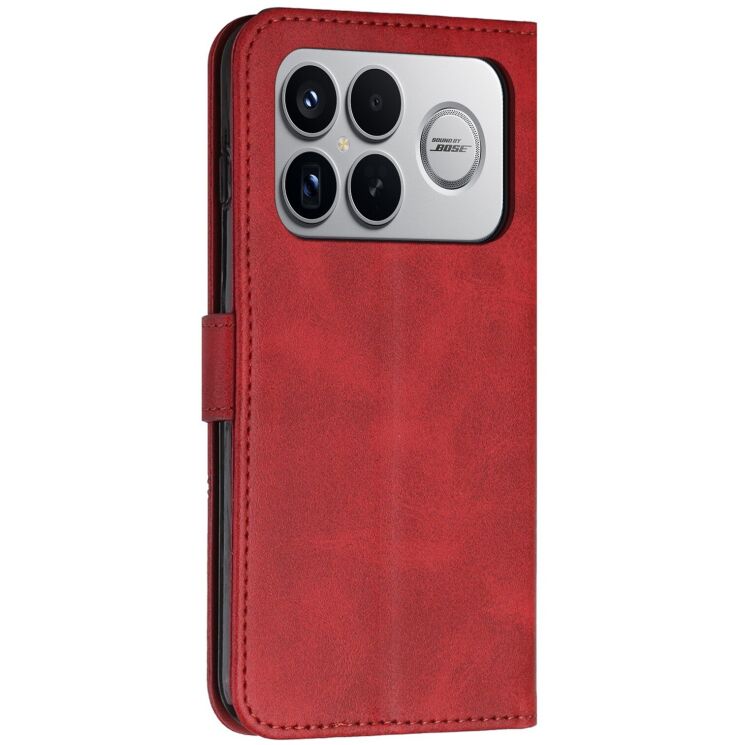 Чехол-книжка с застежкой UniCase Jet Cover для Xiaomi Poco F8 Ultra - Red: фото 5 из 10