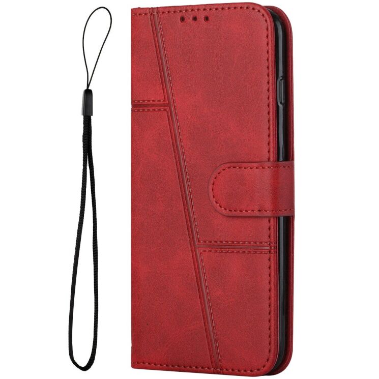 Чехол-книжка с застежкой UniCase Jet Cover для Xiaomi Poco F8 Ultra - Red: фото 4 из 10