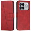 Чехол-книжка с застежкой UniCase Jet Cover для Xiaomi Poco F8 Ultra - Red (403446R)