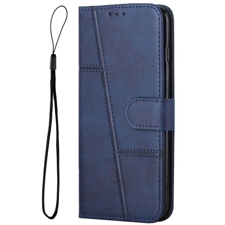 Чехол-книжка с застежкой UniCase Jet Cover для Xiaomi Redmi Note 15 Pro - Blue: фото 4 из 10