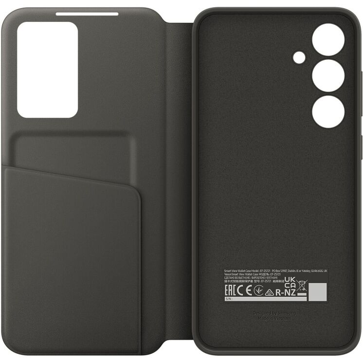 Чохол-книжка Smart View Wallet Case для Samsung Galaxy S24 FE (S721) EF-ZS721CBEGWW - Black: фото 5 з 5