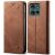 Чехол-книжка UniCase Jeans Wallet для Motorola Edge 50 - Coffee: фото 1 из 6