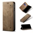 Чохол-нижка UniCase Jeans Wallet для Samsung Galaxy A12 (A125) / A12 Nacho (A127) / M12 (M127) - Khaki (260384K)