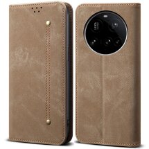 Чехол-книжка UniCase Jeans Wallet для Xiaomi 15 Ultra - Khaki: фото 1 из 6